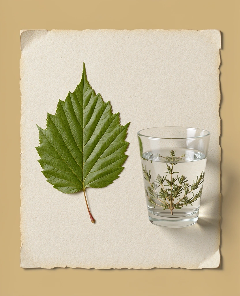 Botanischer Beleg - Birke